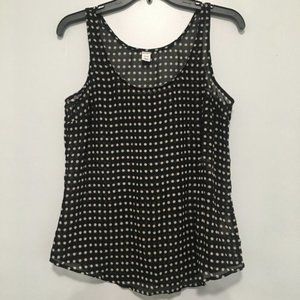 2/$20  Tunic Sleeveless  Sheer Blouse